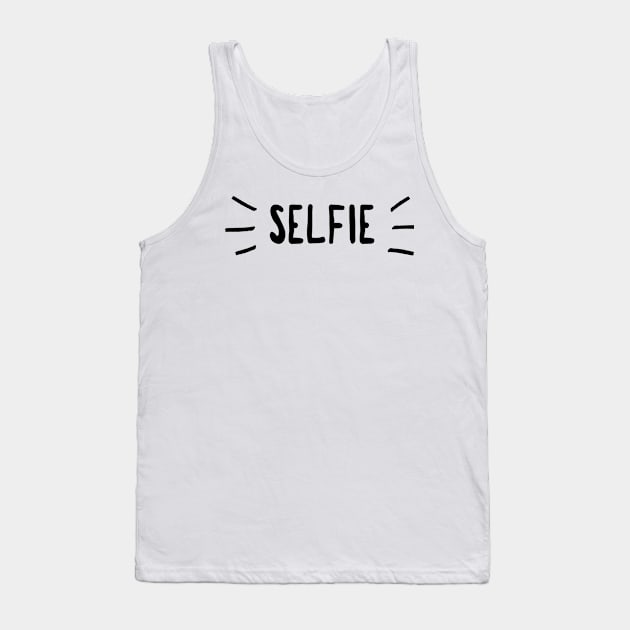 selfie Tank Top by GMAT